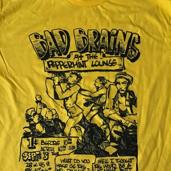 Bad Brains Vintage Flyer Tee - Picture 2 of 2